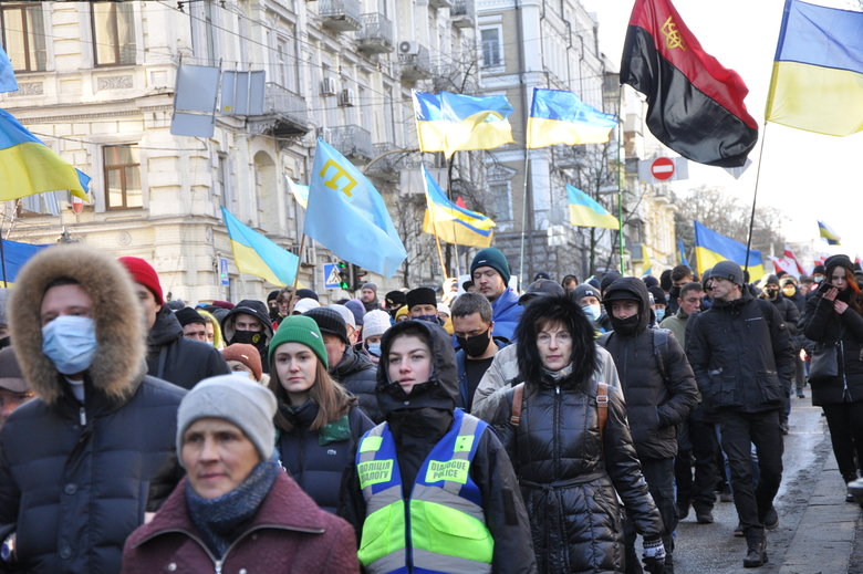 Водкі нєт. Ідітє домой, - Марш єдності за Україну відбувся в Києві 23