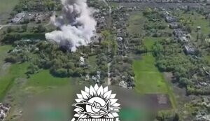 Су-27 наносит точный удар GBU-62 по передовому пункту управления врага на Харьковщине. ВИДЕО