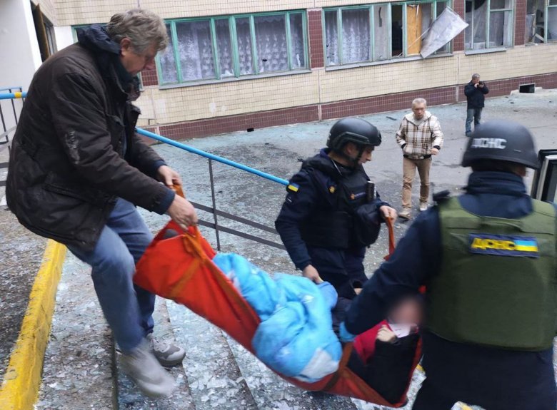 Shelling of the Nikopol district