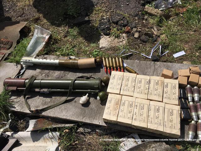 оружие боеприпасы тайник