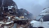 Окупанти знищили відділення "Нової пошти" та пошкодили сортувальне депо в Києві. ФОТО