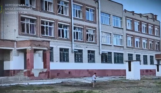 Обстрелы Херсона в сентябре