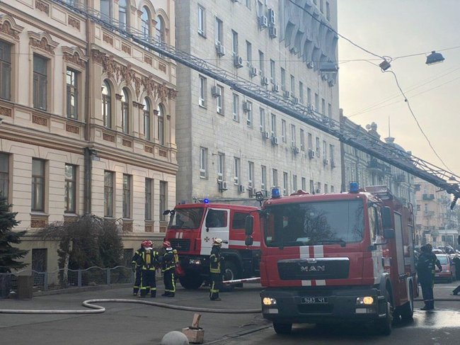 Fire in Culture Ministry building extinguished – Interior Ministry 02