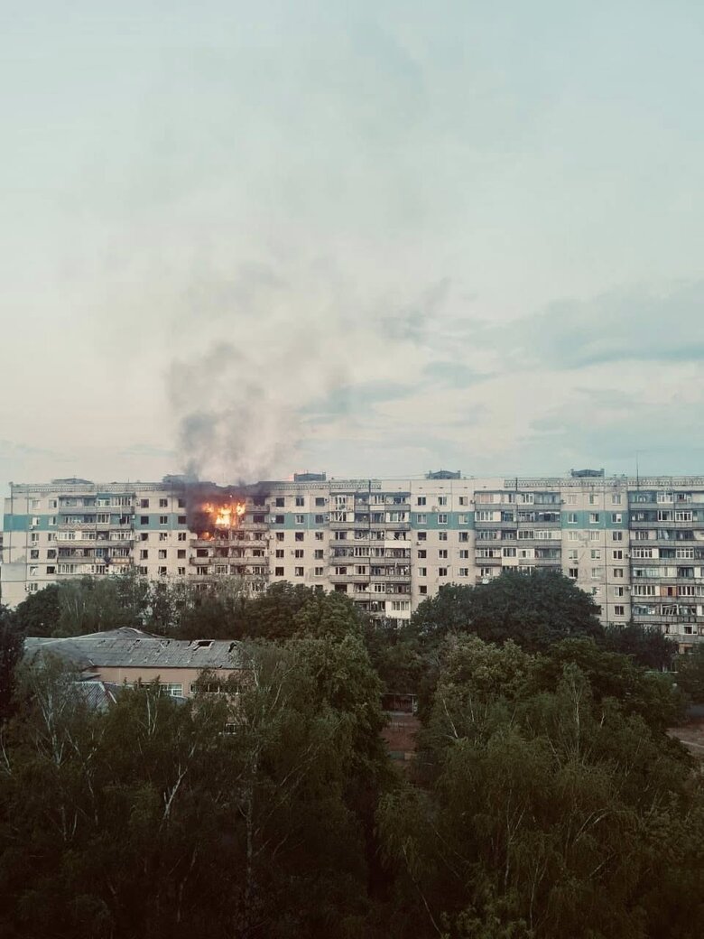 Kramatorsk after shelling