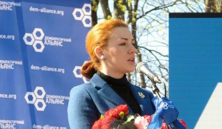 Демальянс и Оробец начали предвыборную кампанию в Киеве. ФОТОрепортаж