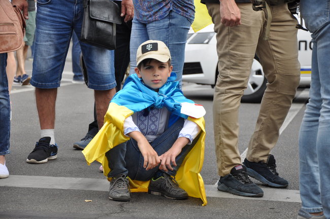 У центрі Києва відбувся Марш захисників України 39