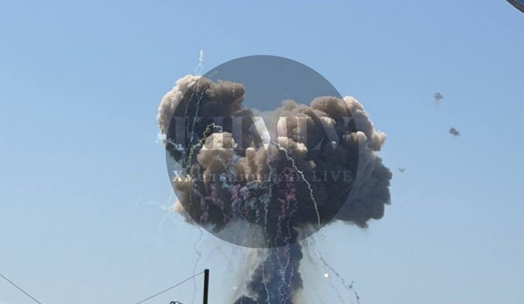 Explosions have been heard in Khmelnytskyi: detonations are occurring continuously (updated)