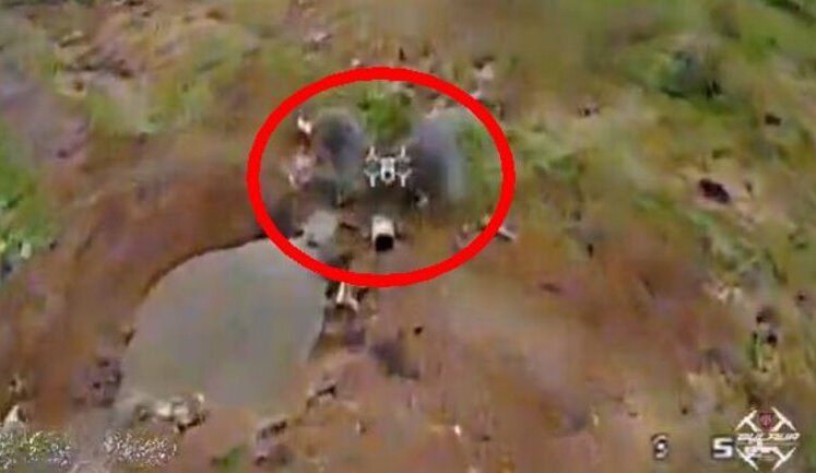 First combat use of drone with grenade launcher in Armed Forces of Ukraine. VIDEO