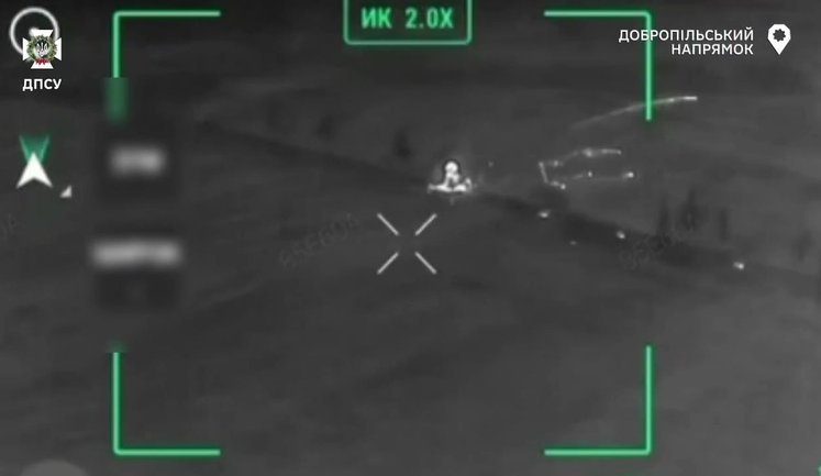 На Добропільському напрямку ворог намагався штурмувати позиції прикордонників. ВIДЕО