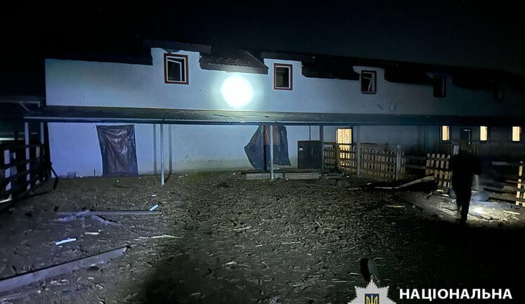 Shaheds attack in Kyiv region: houses and cars damaged. PHOTO