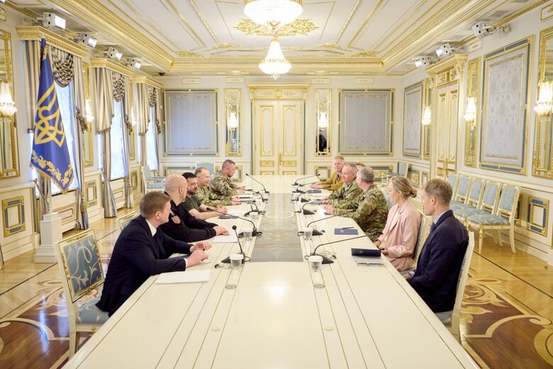 Zelenskyy and Anthony Radakin held a meeting on 26 August