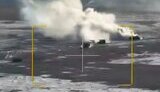 російські бронемашини горять на полі бою