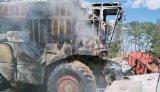 Росіяни атакували комбайн у Запорізькому районі: загинула людина, є поранений (оновлено). ФОТОрепортаж
