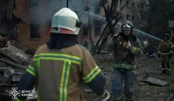 Київ після обстрілу