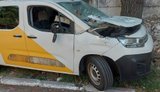 Дрон РФ атакував автомобіль Укрпошти в Нікополі