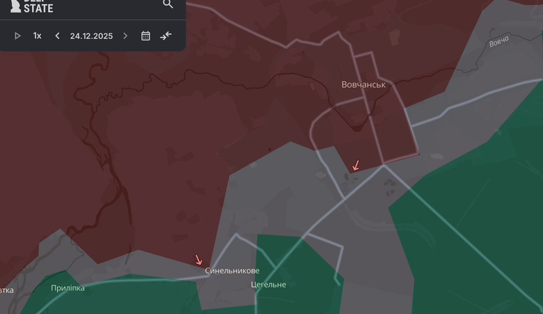 Ворог просунувся поблизу Кіндратівки, у Вовчанську та Мирнограді.