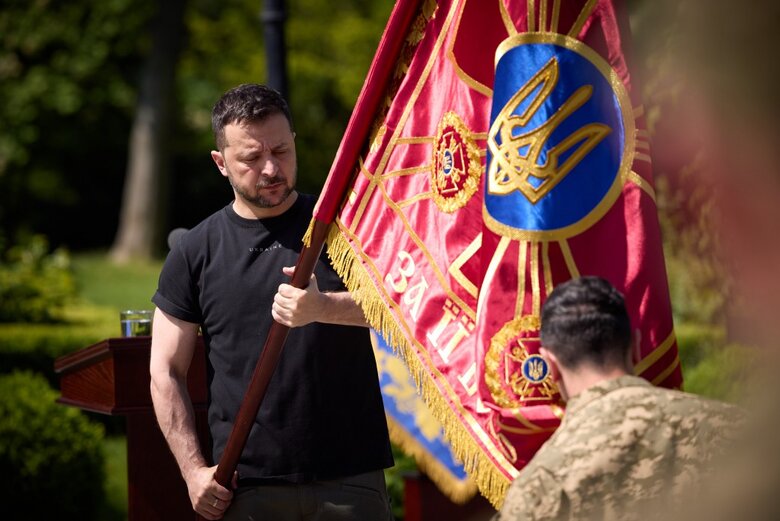 Зеленський відзначив морських піхотинців