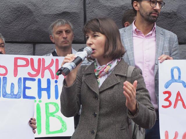 Зріджений газ - спи**енный газ: у Києві пікетували СБУ в звязку із ситуацією на ринку автомобільного газу 08