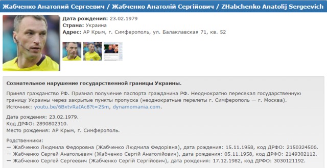 Арбитр Жабченко из базы Миротворца назначен судьей на матче Суперкубка в Одессе 01 Арбитр Жабченко из базы Миротворца назначен судьей на матче Суперкубка в Одессе 01