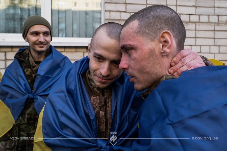 Обмен пленными 19 марта: Шесть бойцов Азова вернула Украина