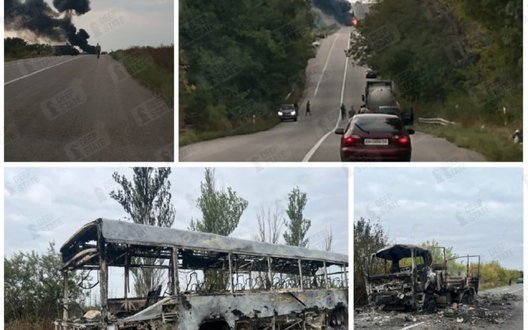 Occupiers have begun Actively Shelling Sloviansk -Izium Highway with Fpv Drones, - Deepstate. Photo thumbnail