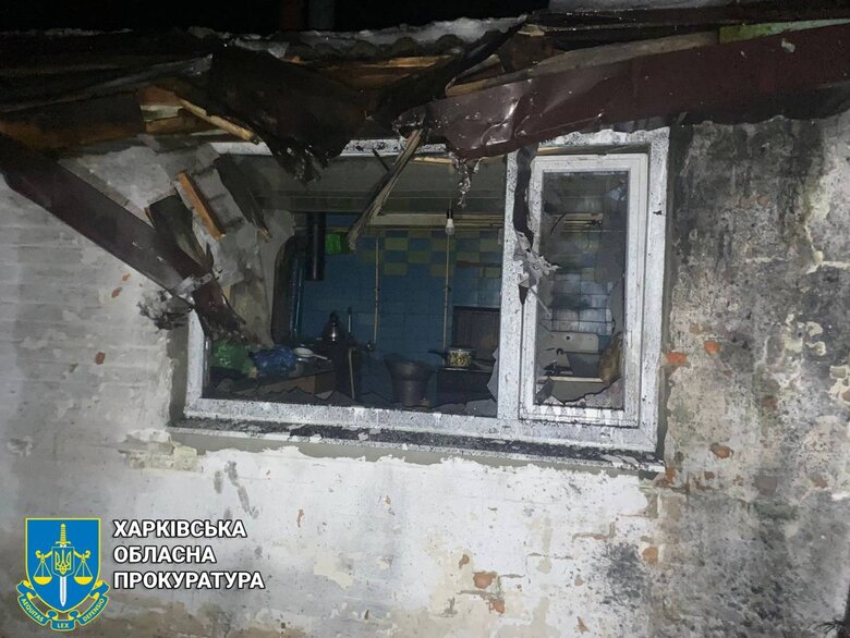 Наслідки ворожих обстрілів Куп’янщини: травмовано мирного мешканця, пошкоджено приватні домоволодіння 03