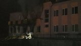 Russians strike lyceum in Kyiv Oblast with drone: fire breaks out. PHOTO