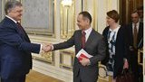 Poroshenko calls on ambassadors of G7, EU to continue support Ukraine. PHOTOS