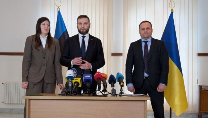 Віцепрем’єр-міністр Олексій Кулеба та міністр інфраструктури Естонії Володимир Свет