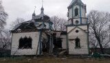 Оккупанты уничтожили памятник архитектуры - церковь 1862 года в Житомирской области. ФОТО
