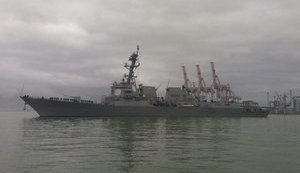 USS James E. Williams docks in Odesa. PHOTOS