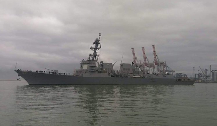 USS James E. Williams docks in Odesa. PHOTOS