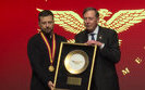 Зеленський отримав нагороду The Golden Plate Award у США