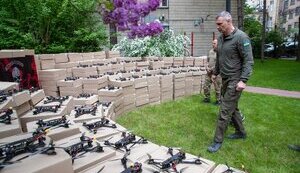 Klytschko delivers drones to 72nd Brigade on behalf of Kyiv community