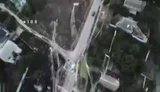 Пилоты подразделения "Посипаки" 39-го ЗРП с помощью сеткомета сбили российский дрон, преследовавший автомобиль. ВИДЕО