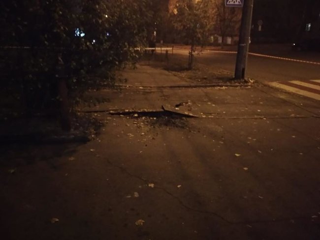 Замыкание силового кабеля произошло в центре Киева, - Нацполиция 01