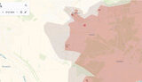 Toretsk map