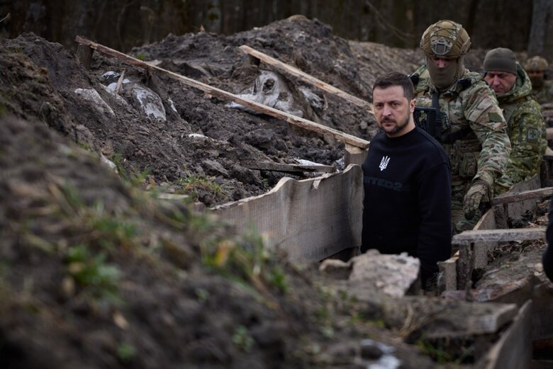 Zelensky visited border with Russian Federation in Sumy region 02