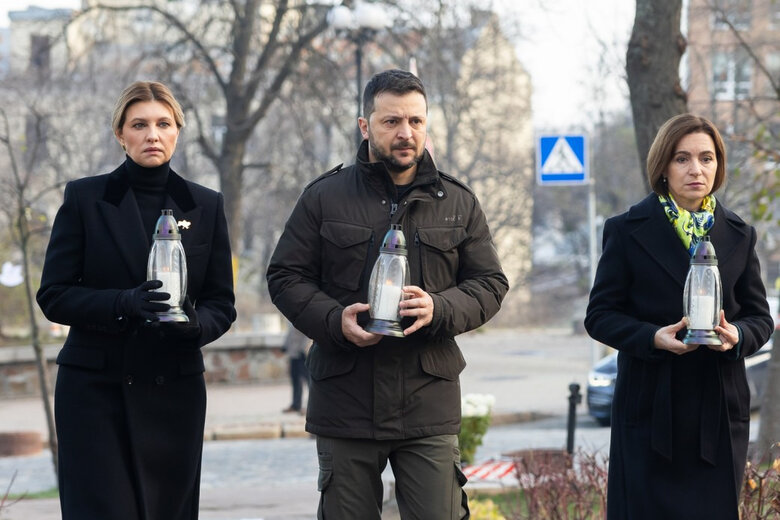 President of Moldova Sandu arrived in Kyiv 03