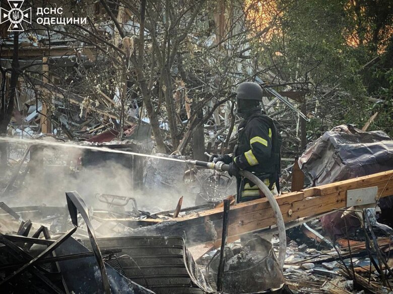 Одещина після обстрілу