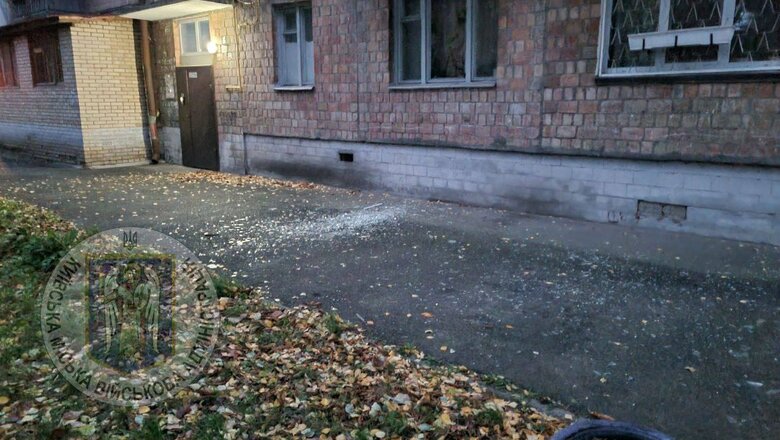 Солом'янський район після падіння уламків