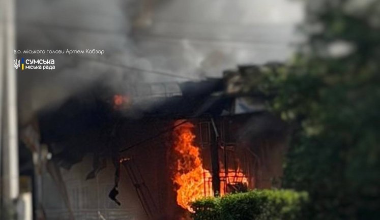 Рашисти атакували чотири АЗС на Сумщині від ночі. Попередньо, є постраждалі. ФОТО