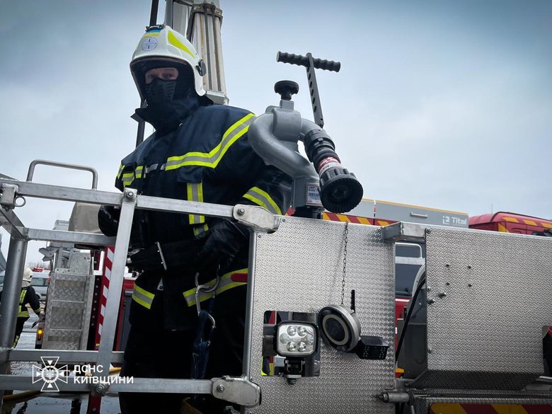 Consequences of the attack in the Kyiv region