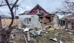 Россияне атаковали жилой сектор Николаева ударным дроном: повреждены четыре дома. ФОТОрепортаж