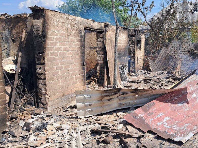 Наслідки обстрілів Донеччини