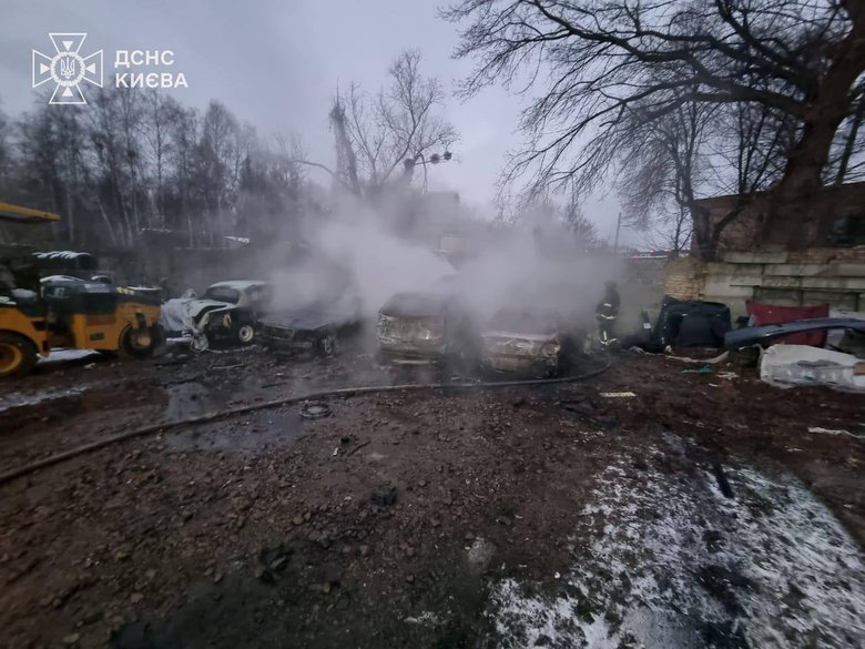 Удар по Києві 27 грудня