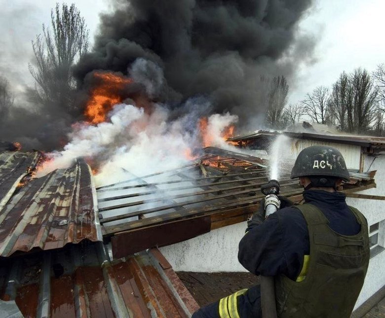 Shelling of the Dnipropetrovsk region