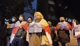 Возле посольства Беларуси в Киеве почтили память Андрея Зельцера, белорусского айтишника, оказавшего вооруженное сопротивление КГБ в Минске. ВИДЕО+ФОТОрепортаж