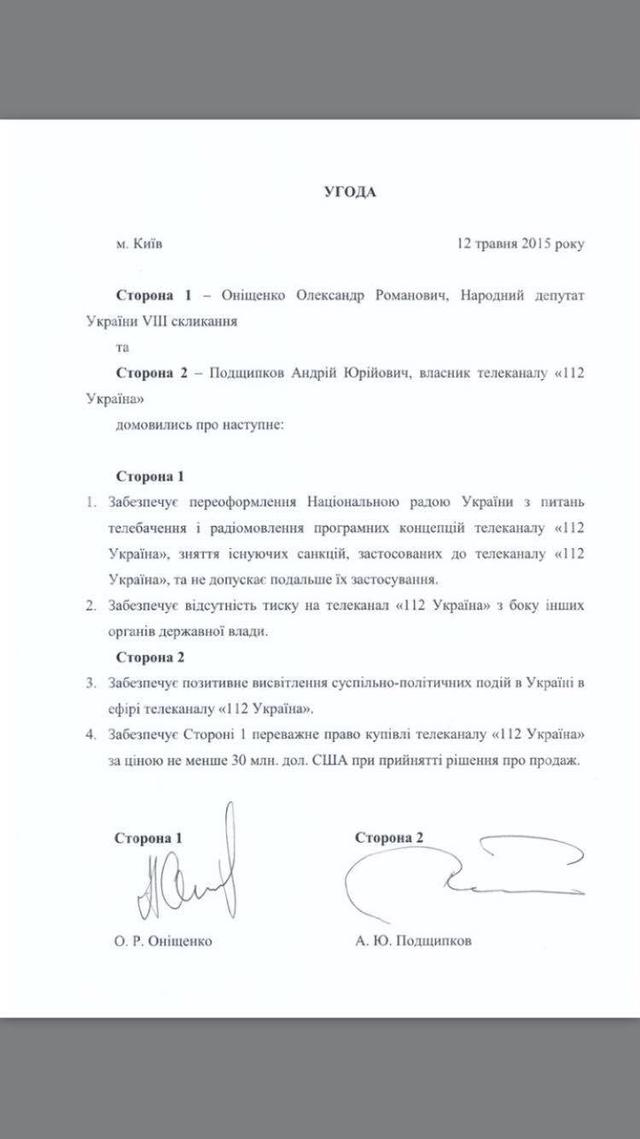 онищенко 112 подщипков