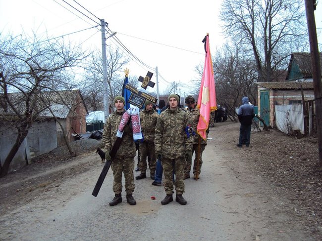 Украинского воина Игоря Химичука, погибшего на Донбассе, похоронили 20 января на Житомирщине 01